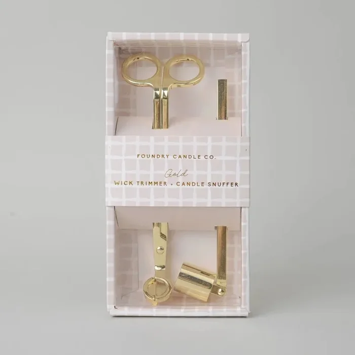 Foundry Candle Co. Wick Trimmer and Snuffer Candle Accessory Kit