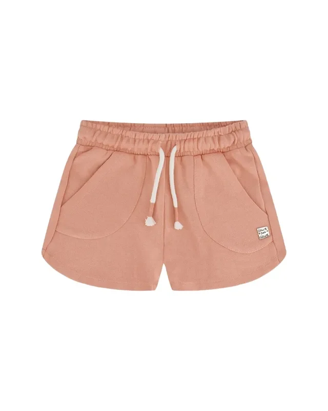 French Terry Short Peach Pink