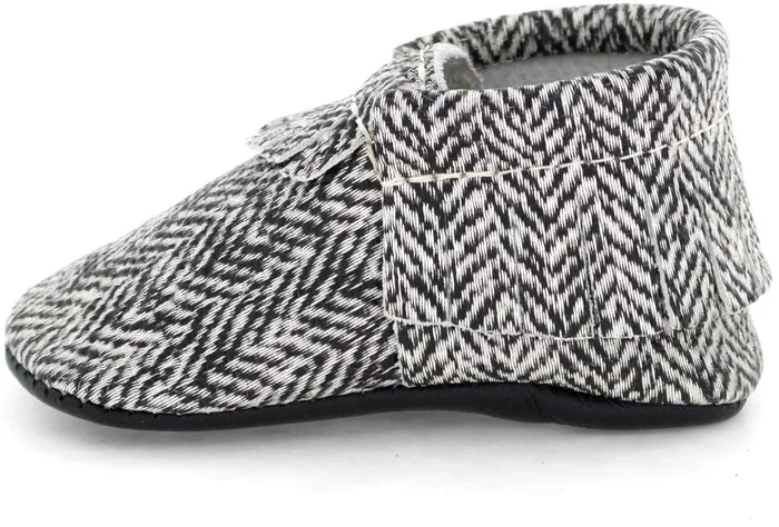 Freshly Picked Moccasins, Size 2 – Herringbone