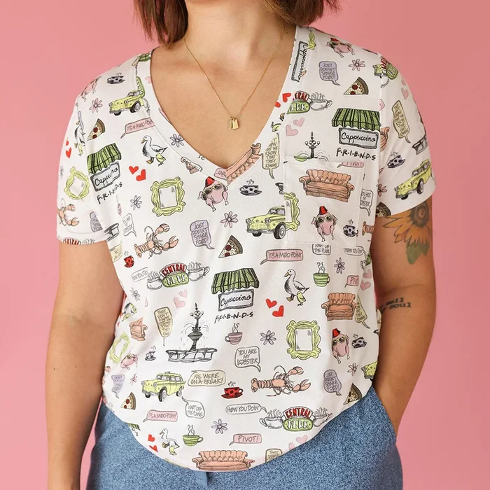 Friends Women’s V-Neck Tee