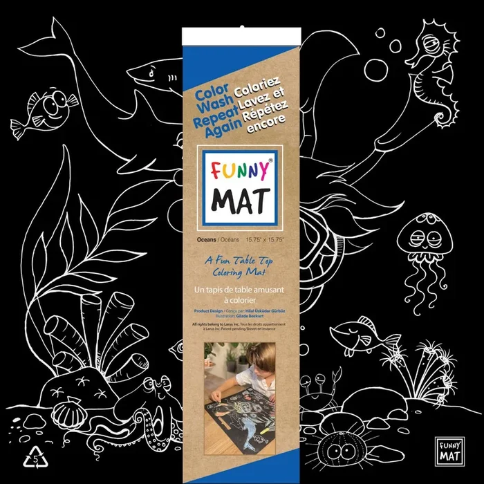 Funny Mat Black Mat | Ocean