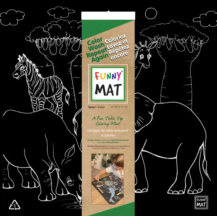 Funny Mat Black Mat | Safari