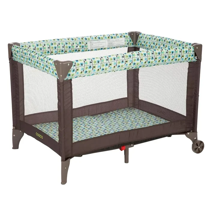 Funsport Compact Portable Playard, Elephant Squares