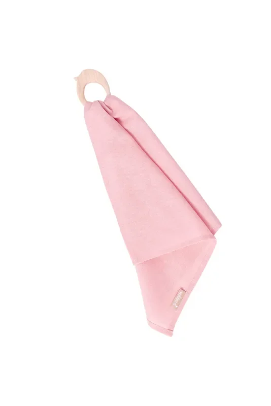 Galah – Linen + Maple Ring Teether