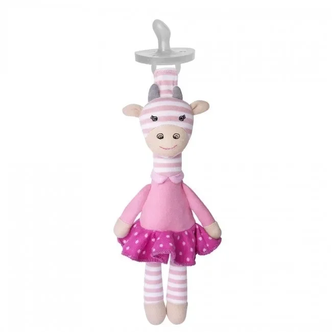 Georgia Giraffe – Pacifier Buddy