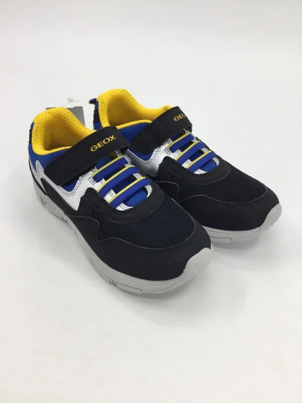 Geox Child Size 3 Youth Black Sneakers