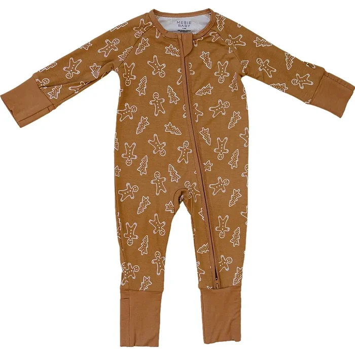 Gingerbread Bamboo Zipper