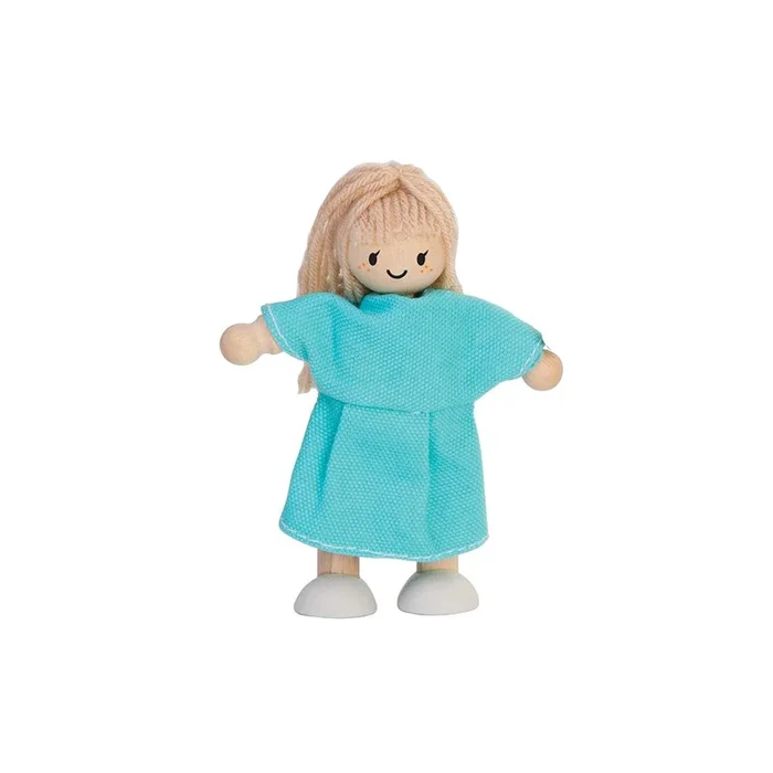 Girl Dollhouse Figure – Light Skin Tone