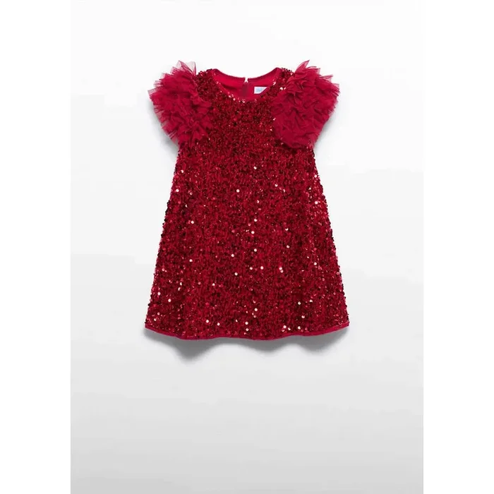 Girl Sequin and Tulle Dress