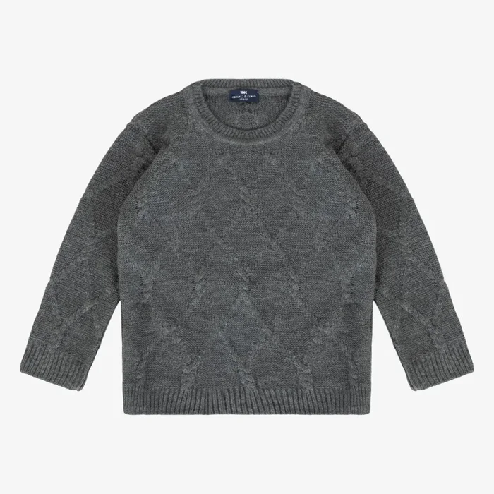 Girocollo Sweater – Dark Grey