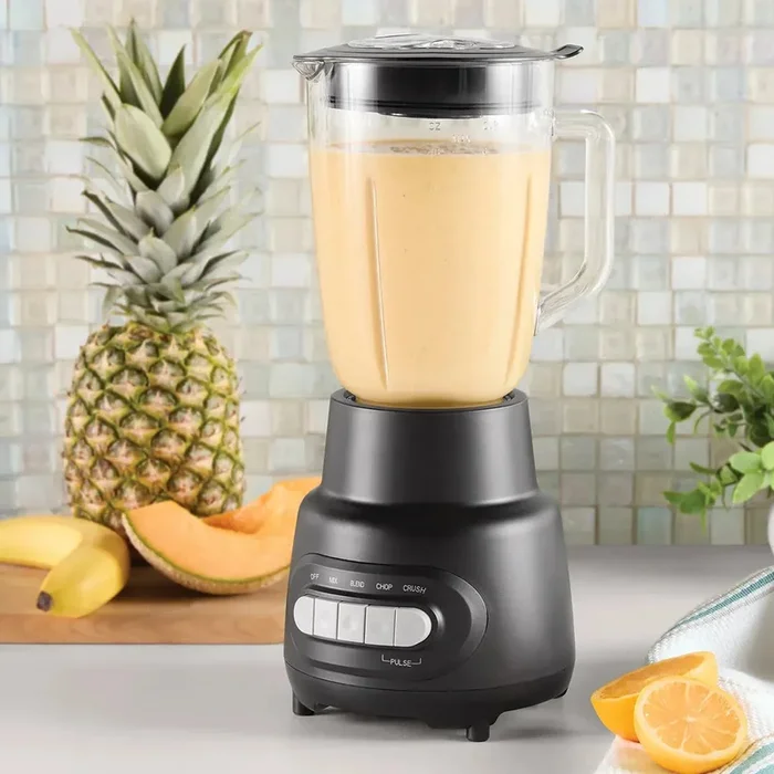 Glass Jar 5 Speed Blender with 6-Cup Jar (48Oz) Capacity(See Description)