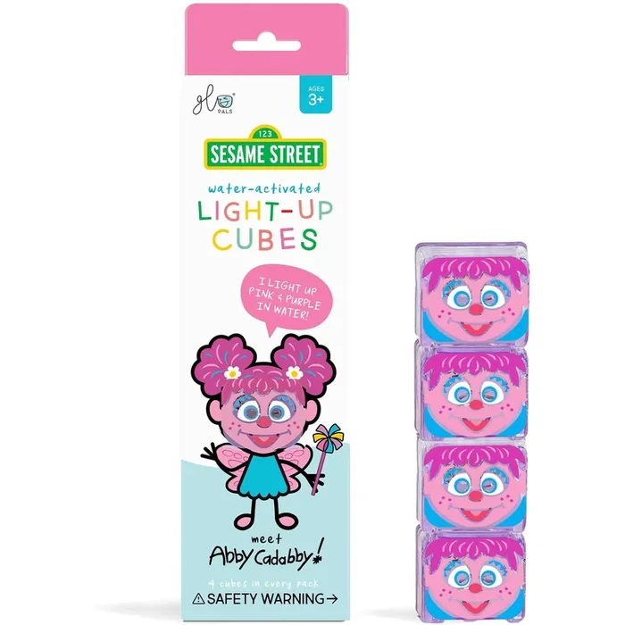 Glo Pals 4 Pack Light-Up Cubes Abby Cadabby
