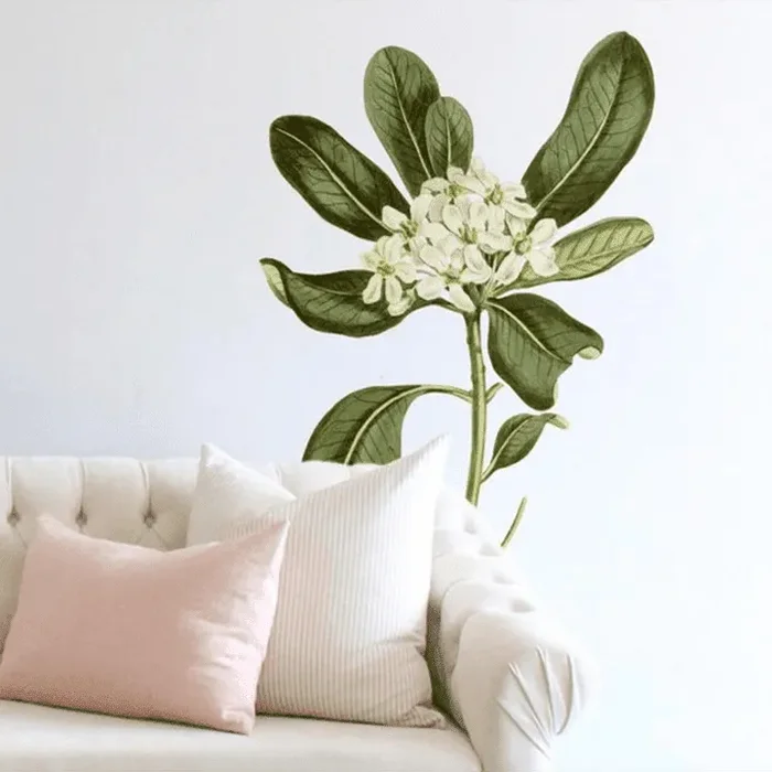 Glossy Leaved Pittosporum Wall Decal
