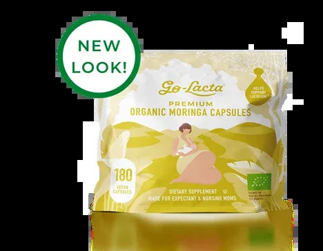 Go-Lacta Premium Organic Moringa Capsules (180)