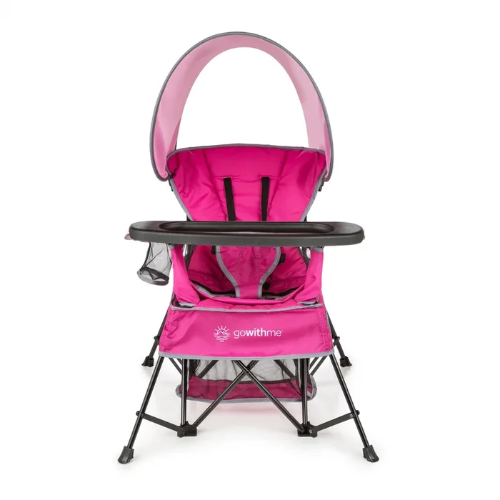 Go With Me® Venture Deluxe Portable Chair – Pink