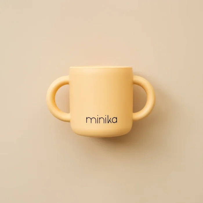 Gobelet d’apprentissage MINIKA avec anses – Coucher de soleil