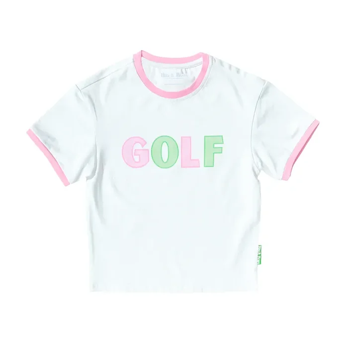 Golf T-shirt, Pink