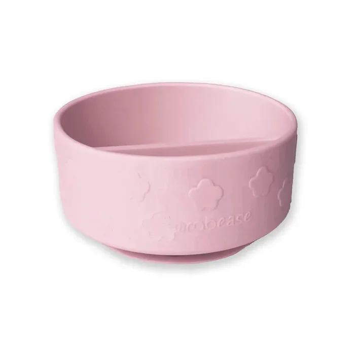 Grabease Silicone Suction Divided Bowl | Blush