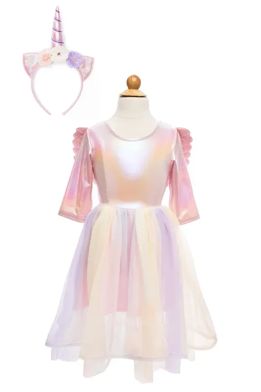 Great Pretenders Alicorn Dress with Wings 5-6