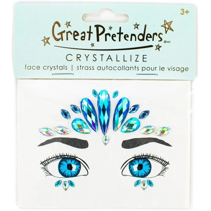 Great Pretenders Face Crystals | Ocean Mermaid
