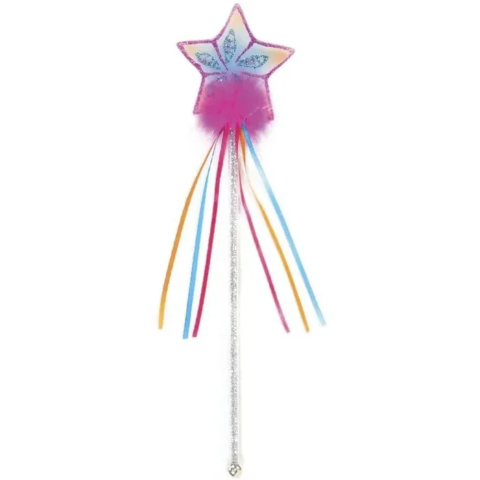Great Pretenders Glitter Rainbow Wand | Fuschia