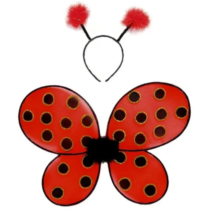 Great Pretenders Ladybug Wings, Headband