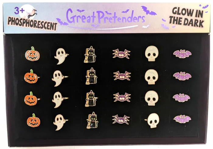 Great Pretenders Spooky Wooky Halloween Rings | Assorted