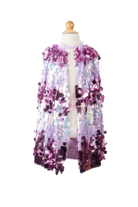 Great Pretenders The 5th Avenue Pailette Cape | Purple