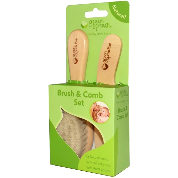 Green Sprouts Brush & Comb Set