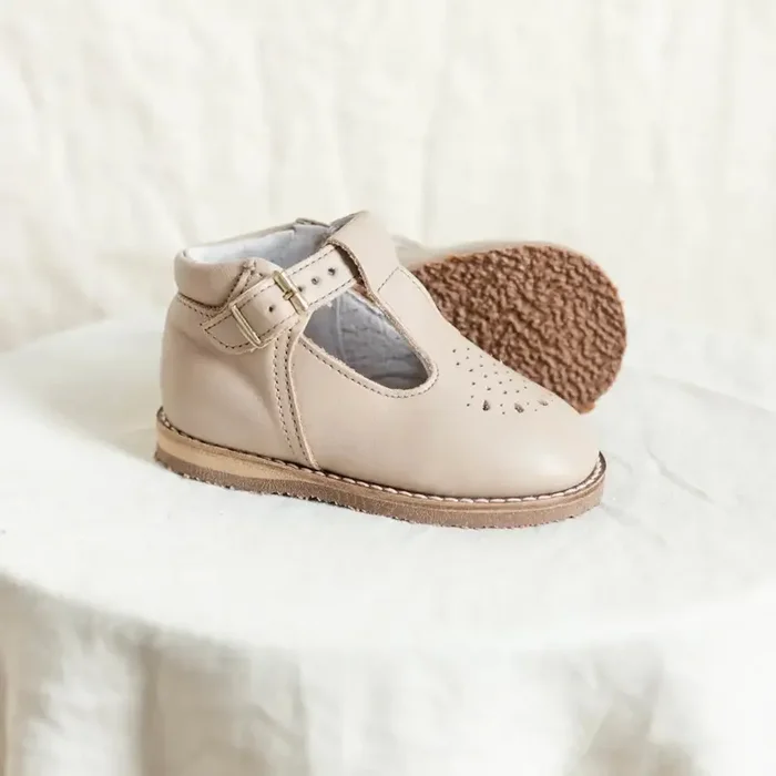 Greta T-strap – Truffle