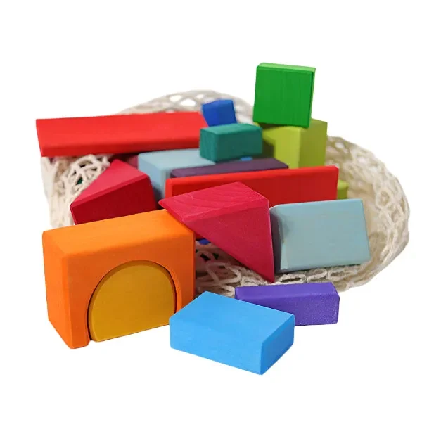Grimm’s 30 Colored Geo-Blocks