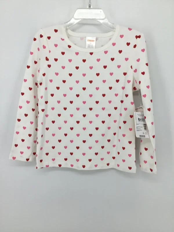 Gymboree Child Size 5 Pink Valentine’s Day Shirt