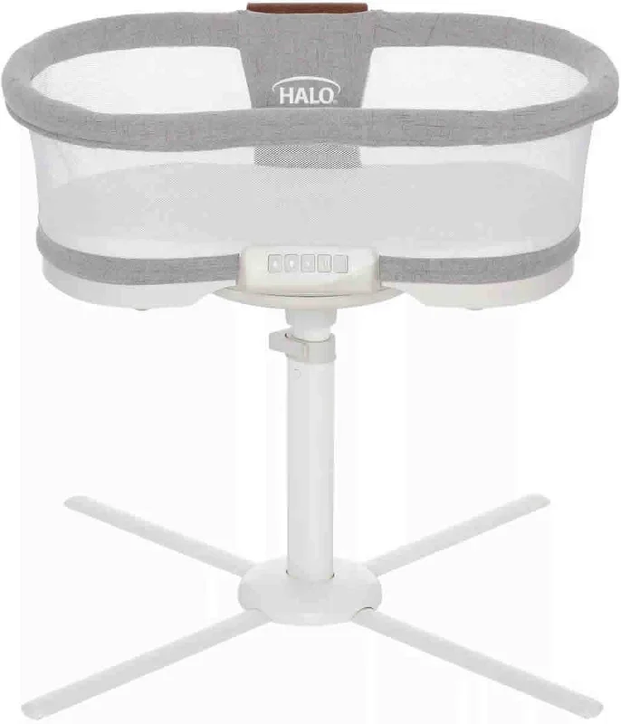 Halo Bassinest Swivel Sleeper Luxe Next Gen – Dove Gray Tweed