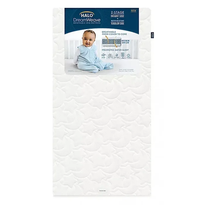 Halo DreamWeave Breathable Crib Mattress