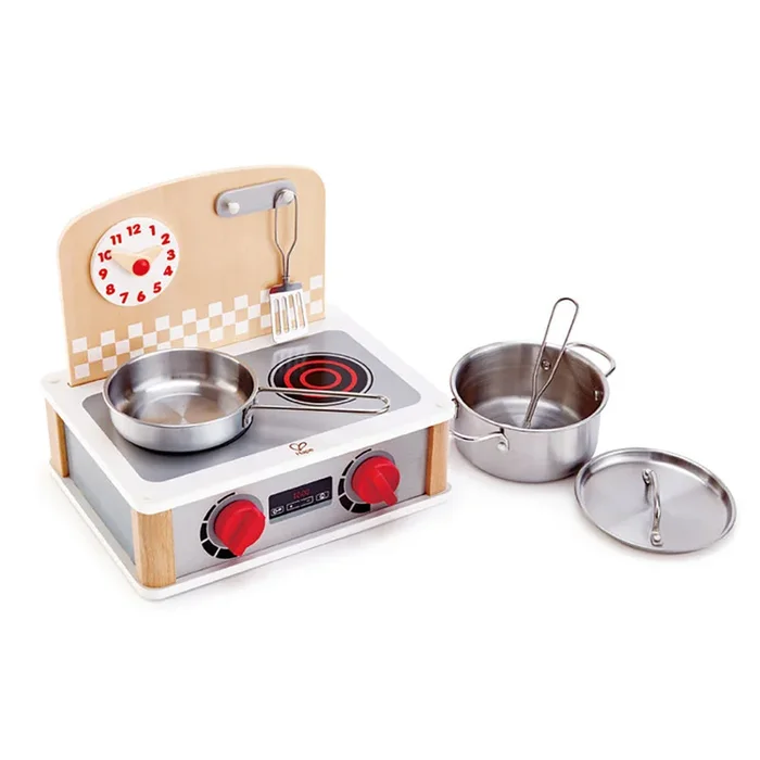 Hape 2 in 1 Kitchen & Grill Set