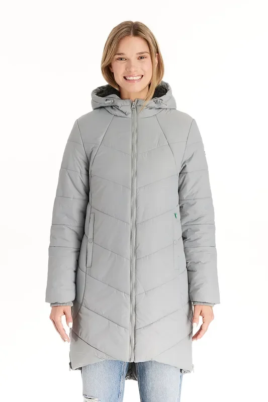 Harper 3 In 1 Maternity Coat Cocoon Mid Thigh