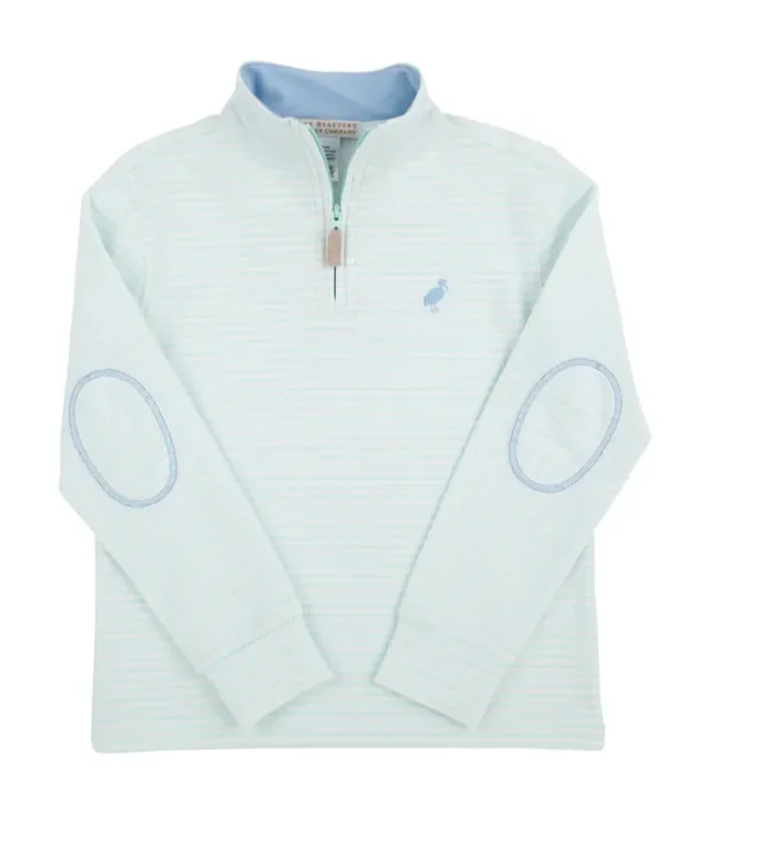Hayword Half-Zip | Sea Island Seafoam Stripe