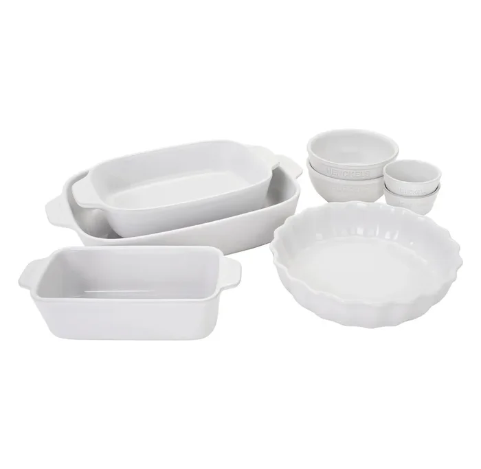 Henckels Cera 8-Piece Bakeware & Serving Set – White