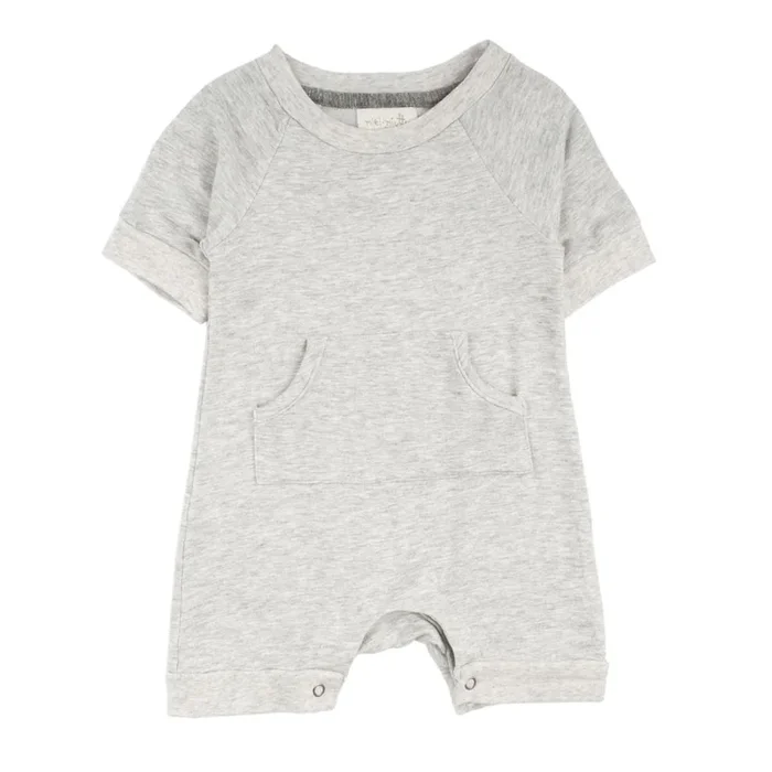 Henry Romper – Moon Grey