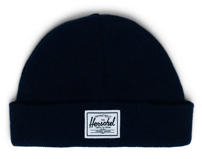 Herschel Baby Beanie, 0-6 Months – Peacoat