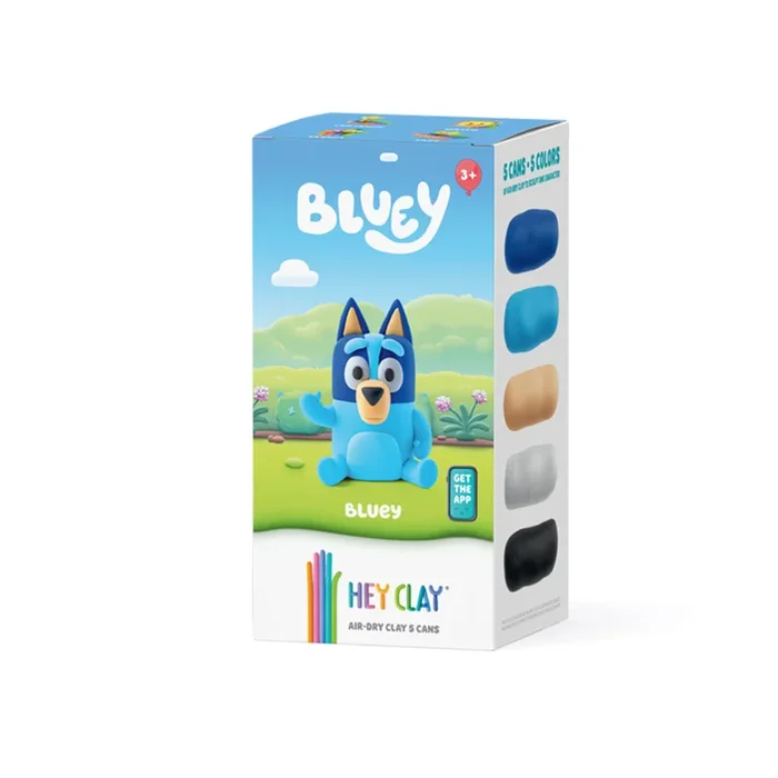 Hey Clay Bluey and Friends Individual Characters