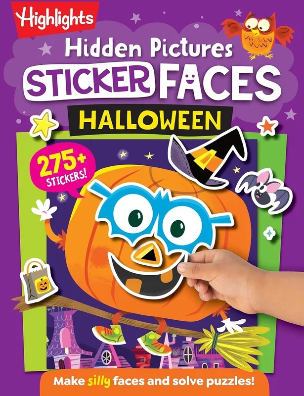Hidden Pictures Sticker Faces