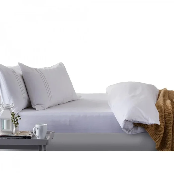 Hippychick Waterproof Fitted Mattress Protector (Cot, 60 x 120) – Cotton