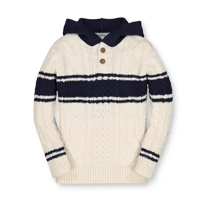 Hooded Pullover Sweater