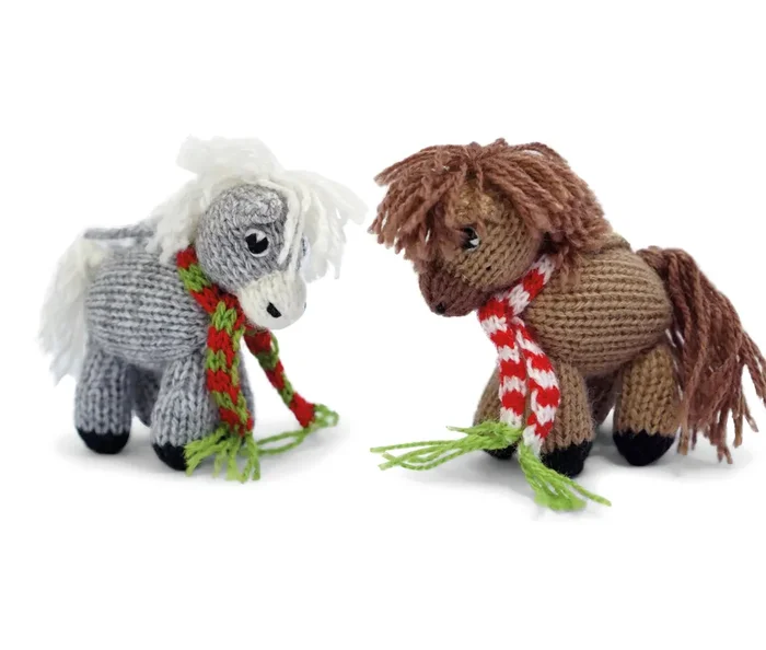Horse Ornaments – Set Of 2