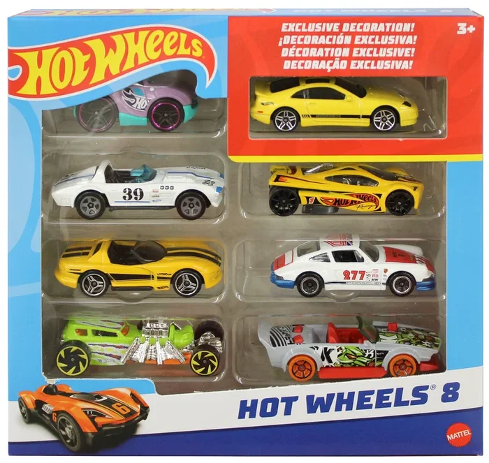 Hot Wheels Basic Car 8pk