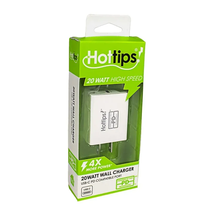 Hottips PD Wall Charger – 30 W USB-C Port