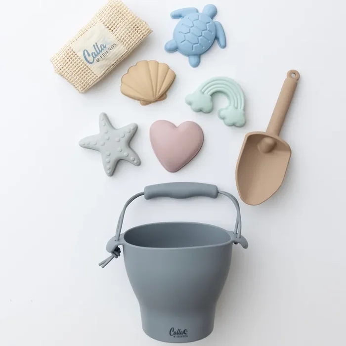 Hudson Silicone Beach Toy Set – Spring Remix