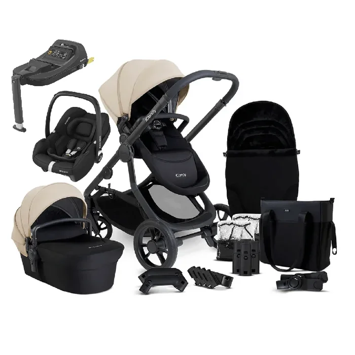 iCandy Orange 4 Cabriofix i-Size and Base Travel System – Latte