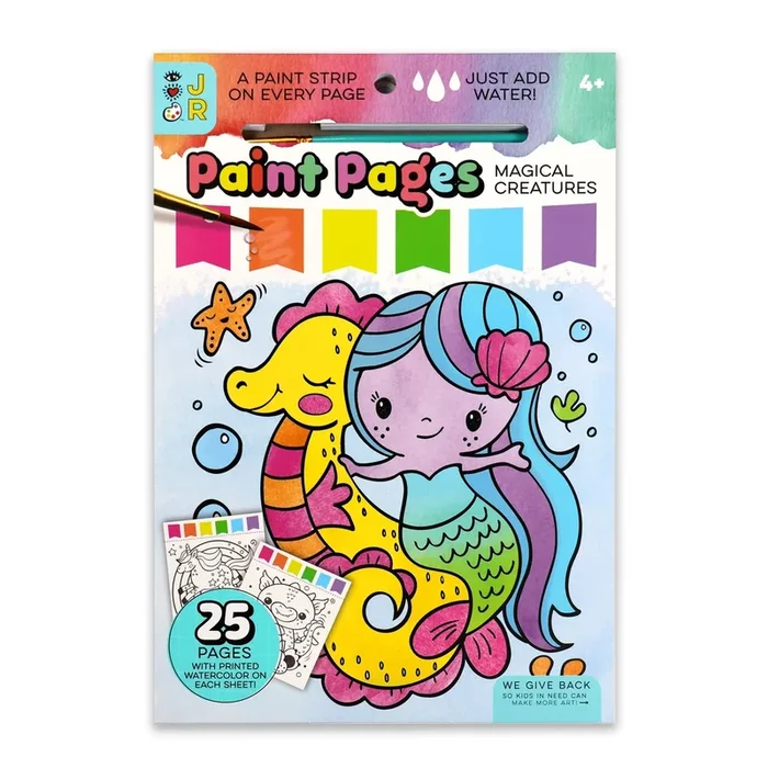 iHeartArt Jr Paint Pages | Magical Creatures